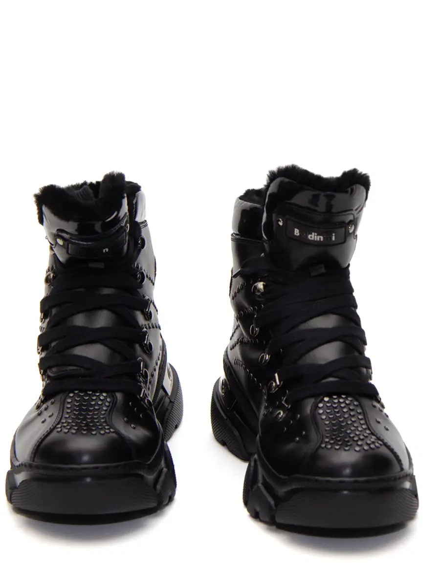 Ботинки комбинированные