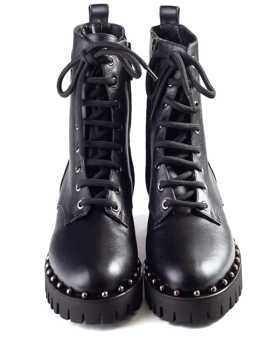 Ботинки кожаные