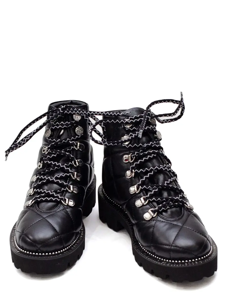 Ботинки кожаные