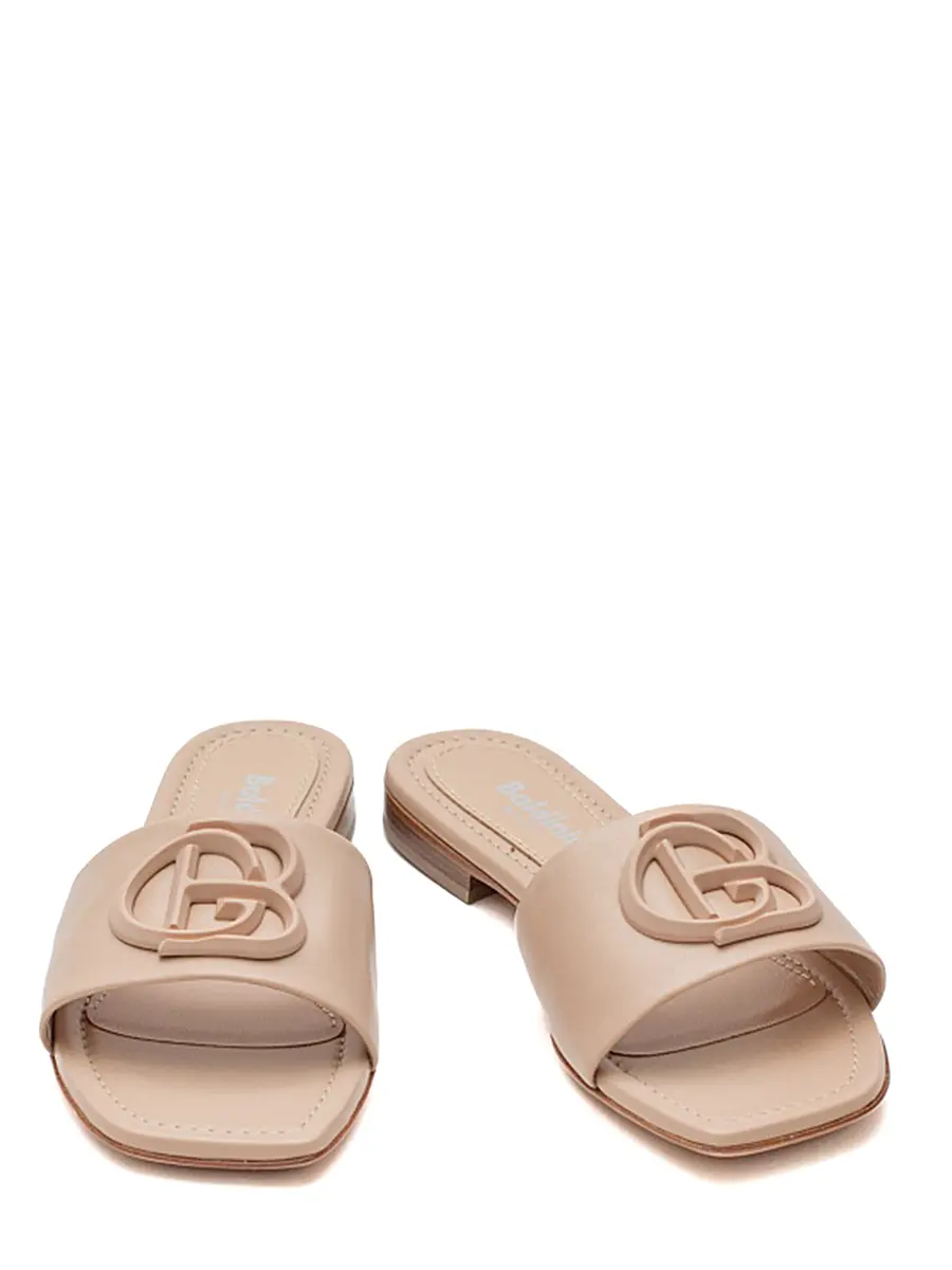 Шлепанцы кожаные