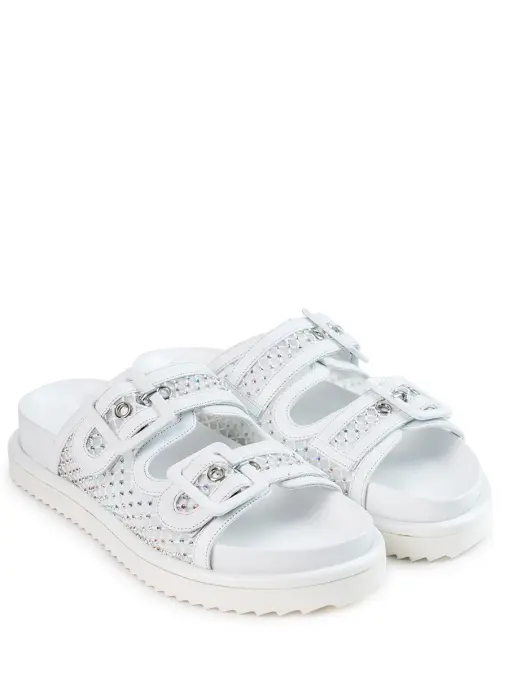 Шлепанцы из сетки BALDININI