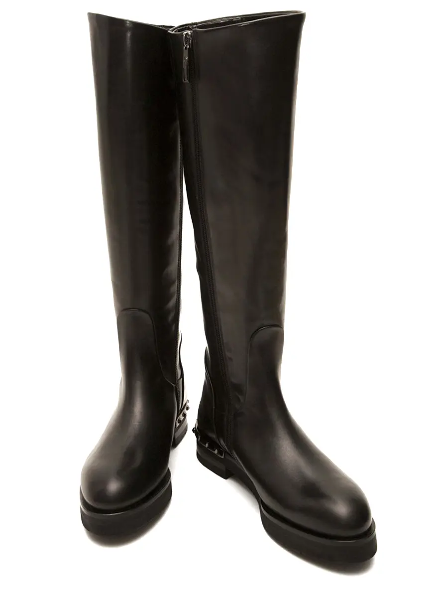 Сапоги кожаные