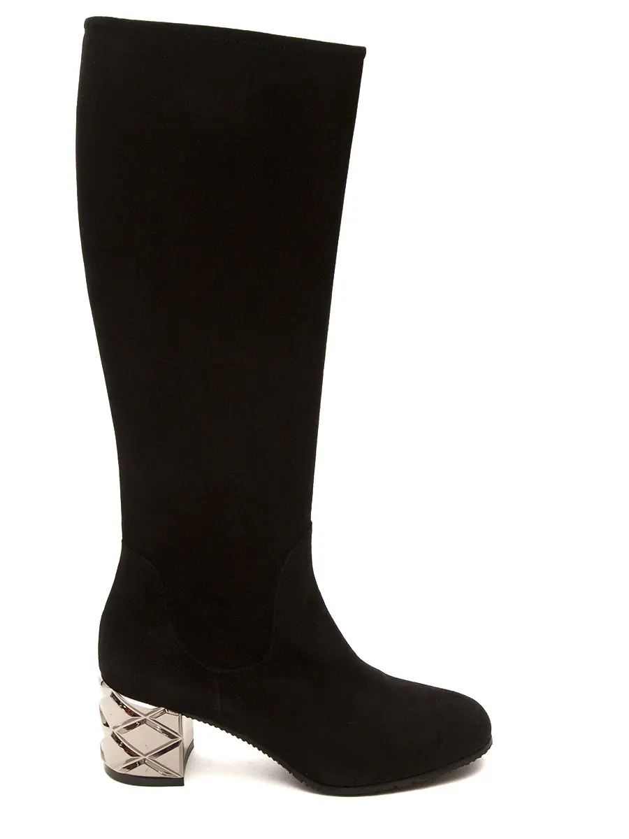 Сапоги замшевые