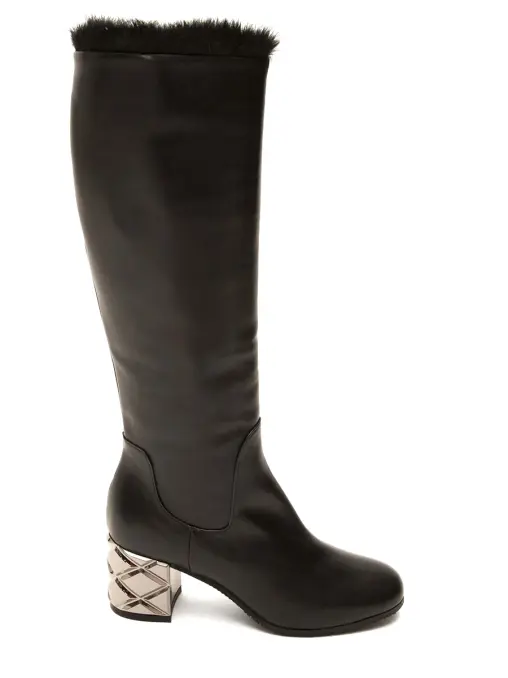 Сапоги кожаные BALDININI