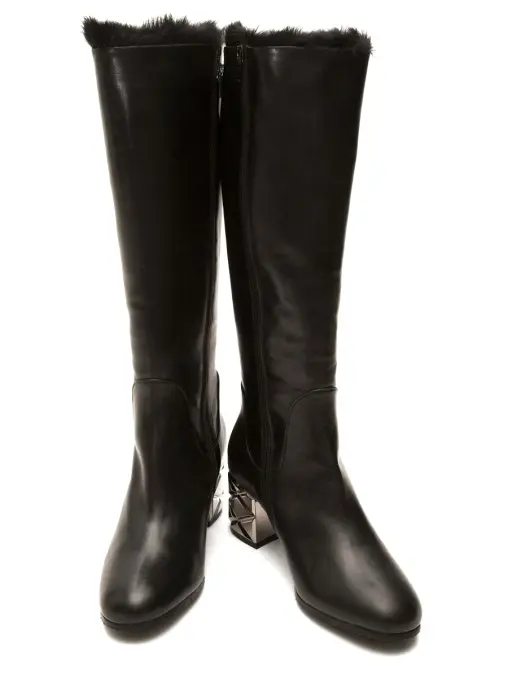 Сапоги кожаные BALDININI