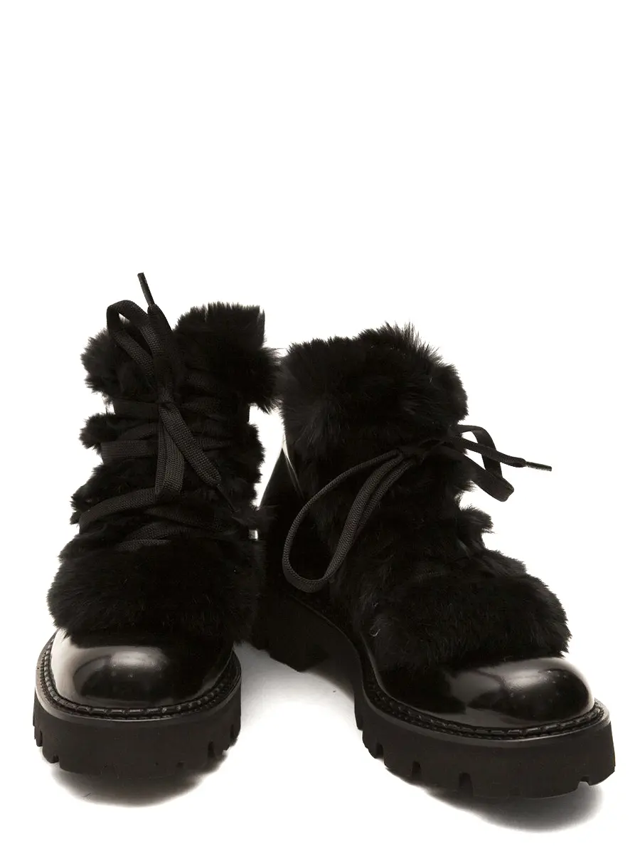 Ботинки кожаные