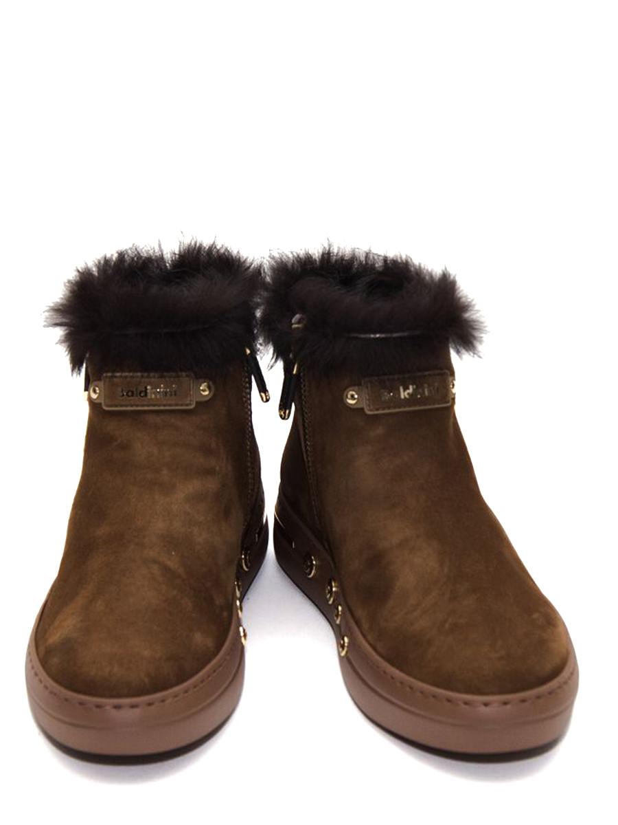 Ботинки замшевые