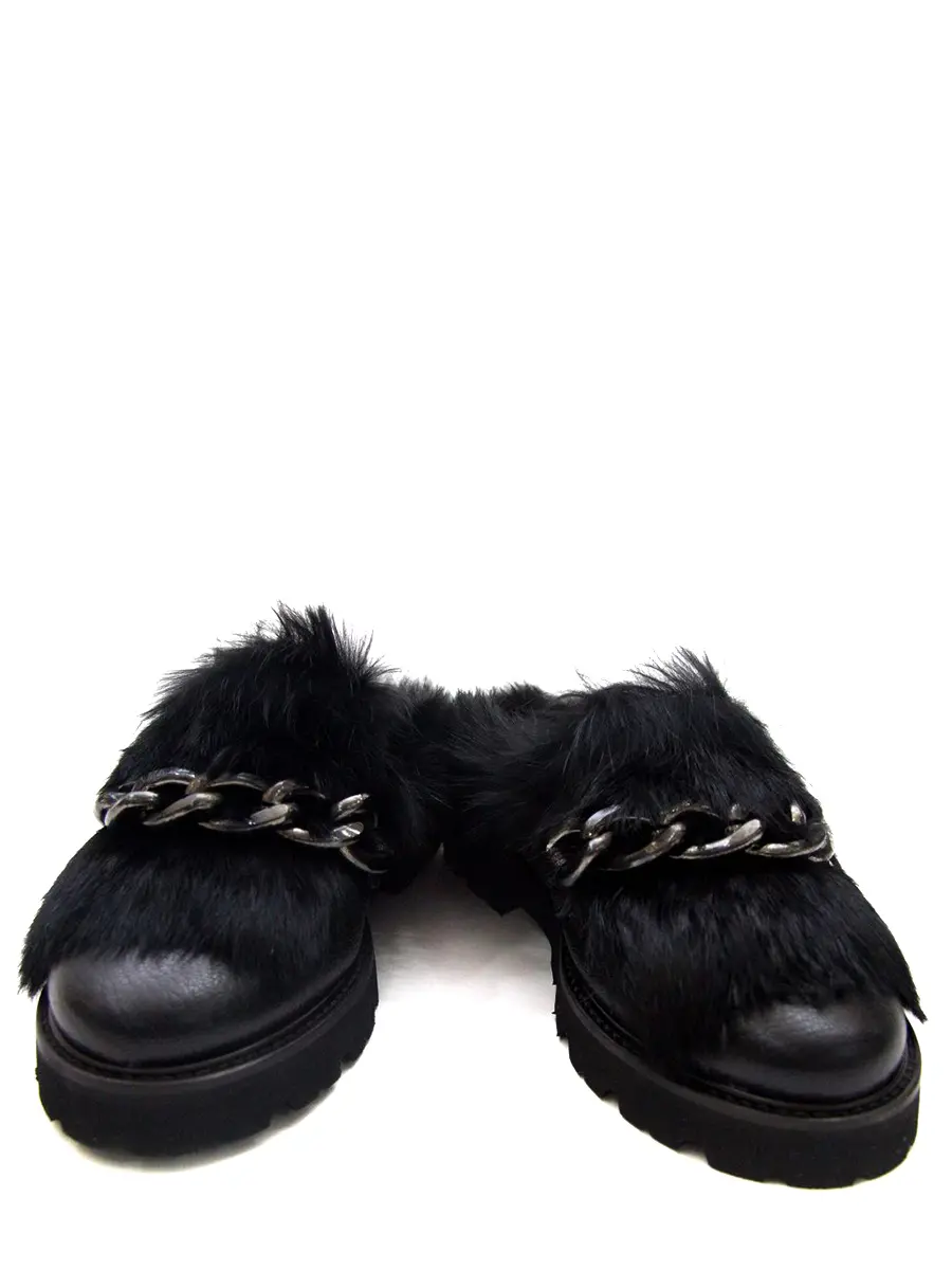 Мюли кожаные