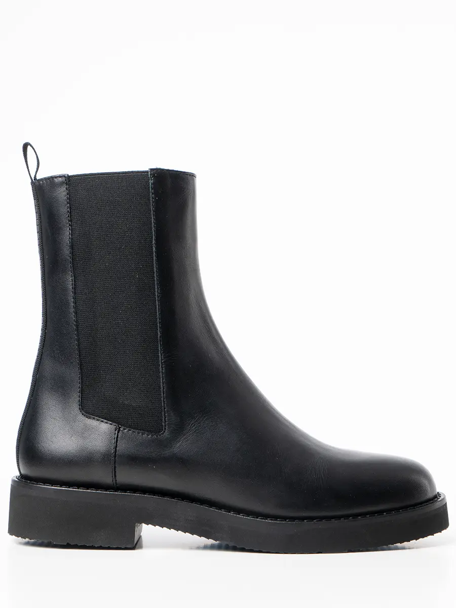 Ботинки кожаные