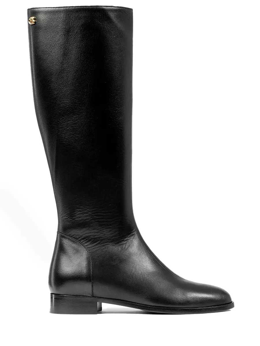 Сапоги кожаные