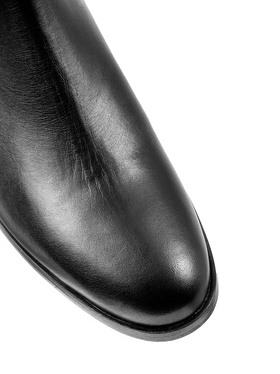 Сапоги кожаные