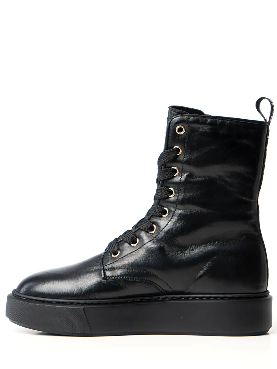 Ботинки кожаные