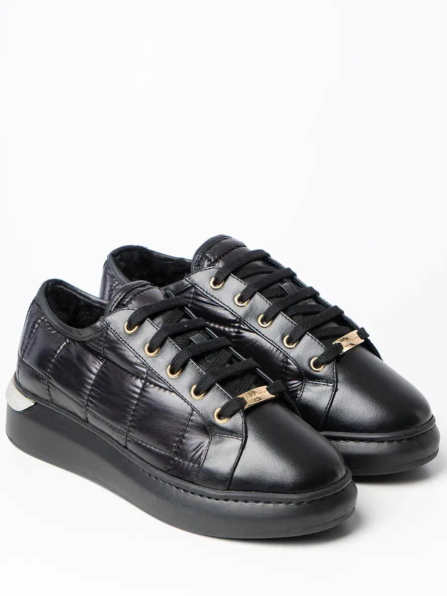 Ботинки стеганые