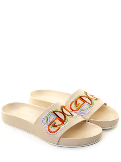 Шлепанцы кожаные BALDININI