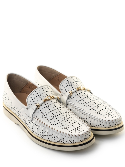 Лоферы кожаные BALDININI