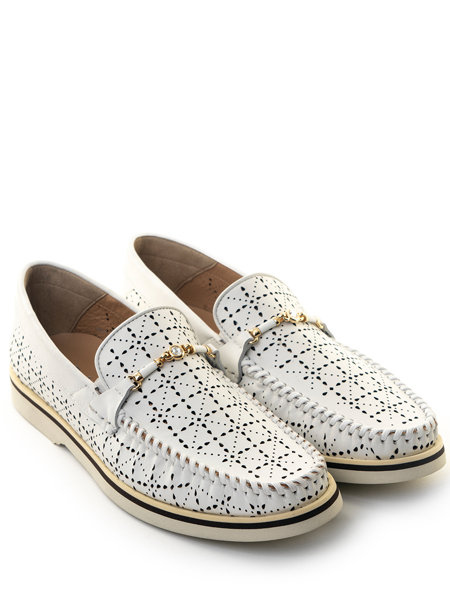 Лоферы кожаные