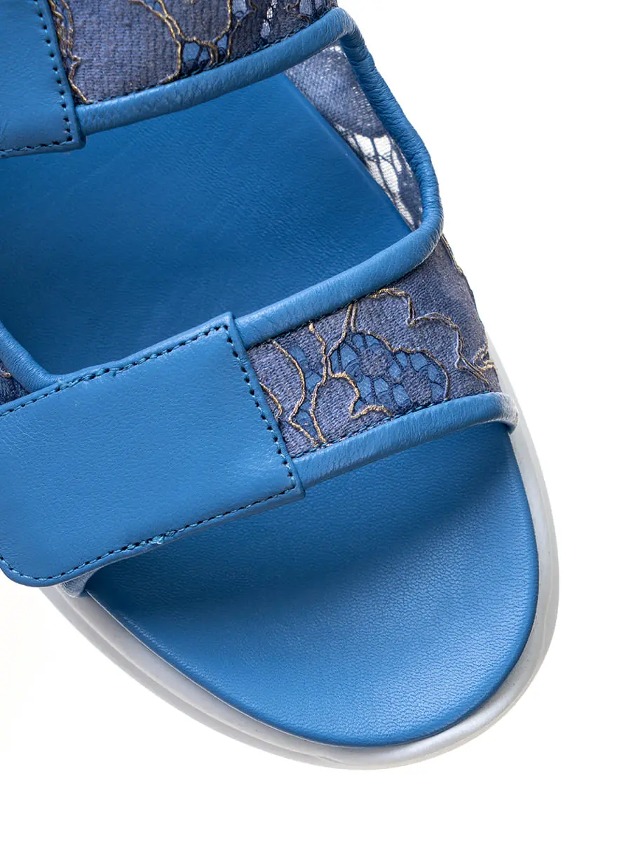 Босоножки комбинированные