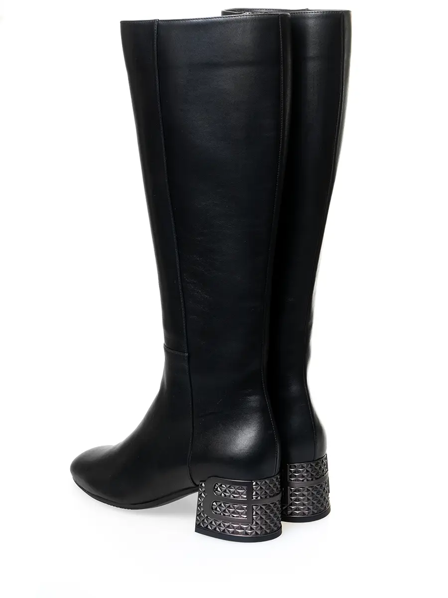 Сапоги кожаные