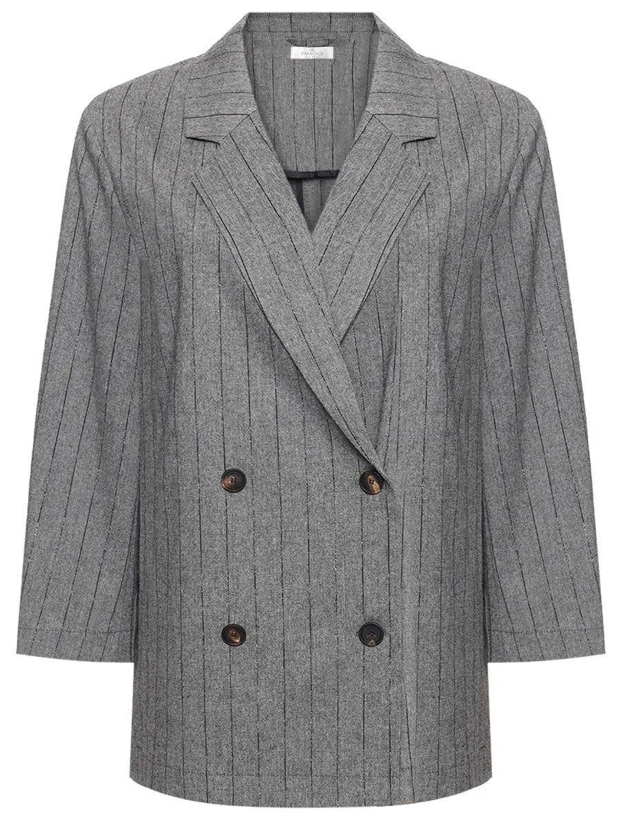 Пиджак в полоску