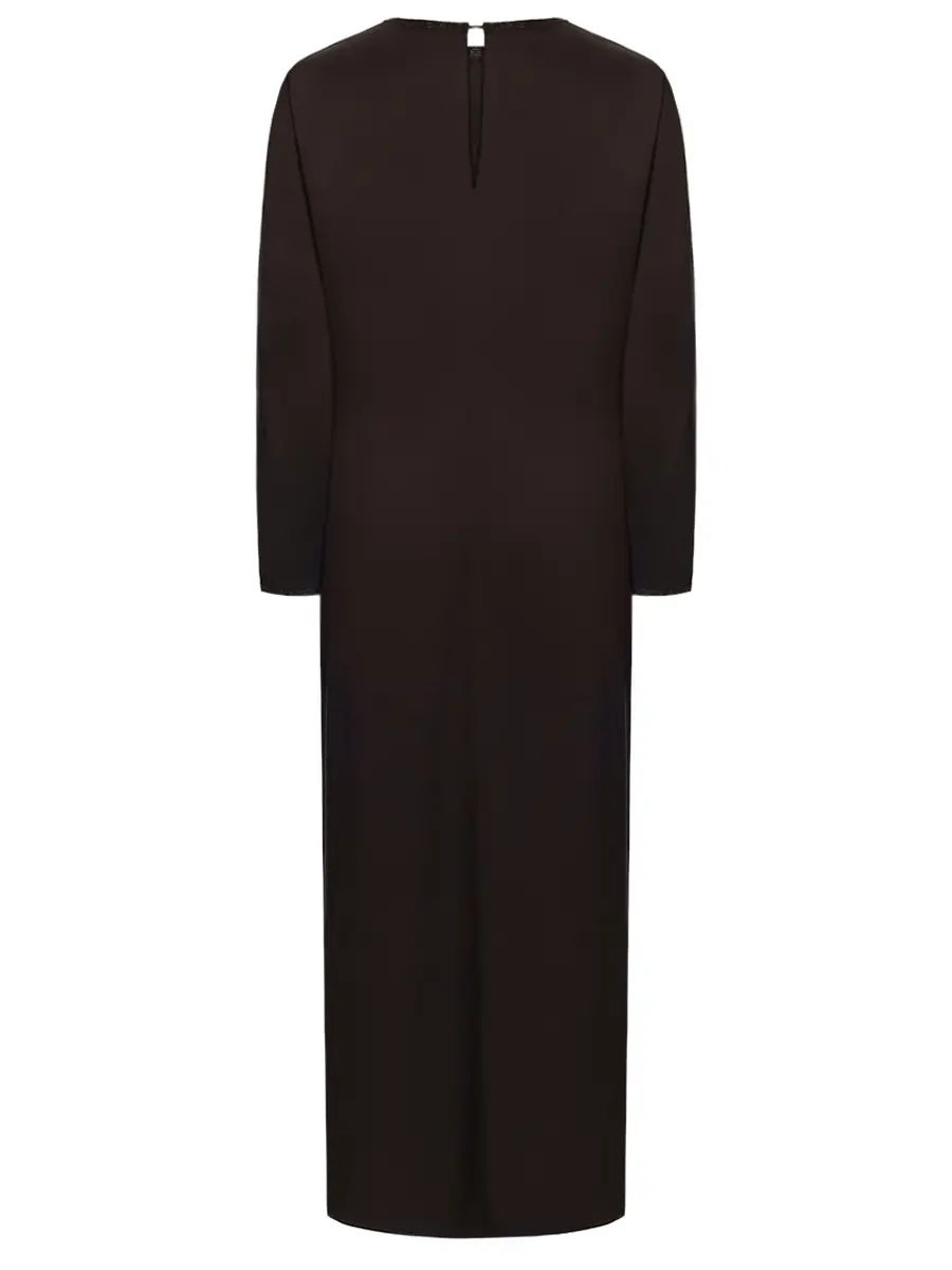 Платье однотонное