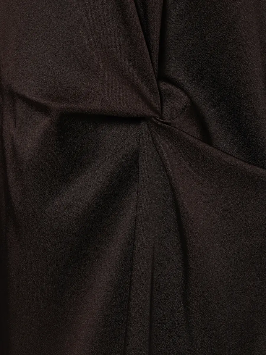 Платье однотонное