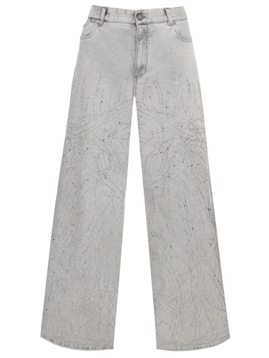 Джинсы хлопковые