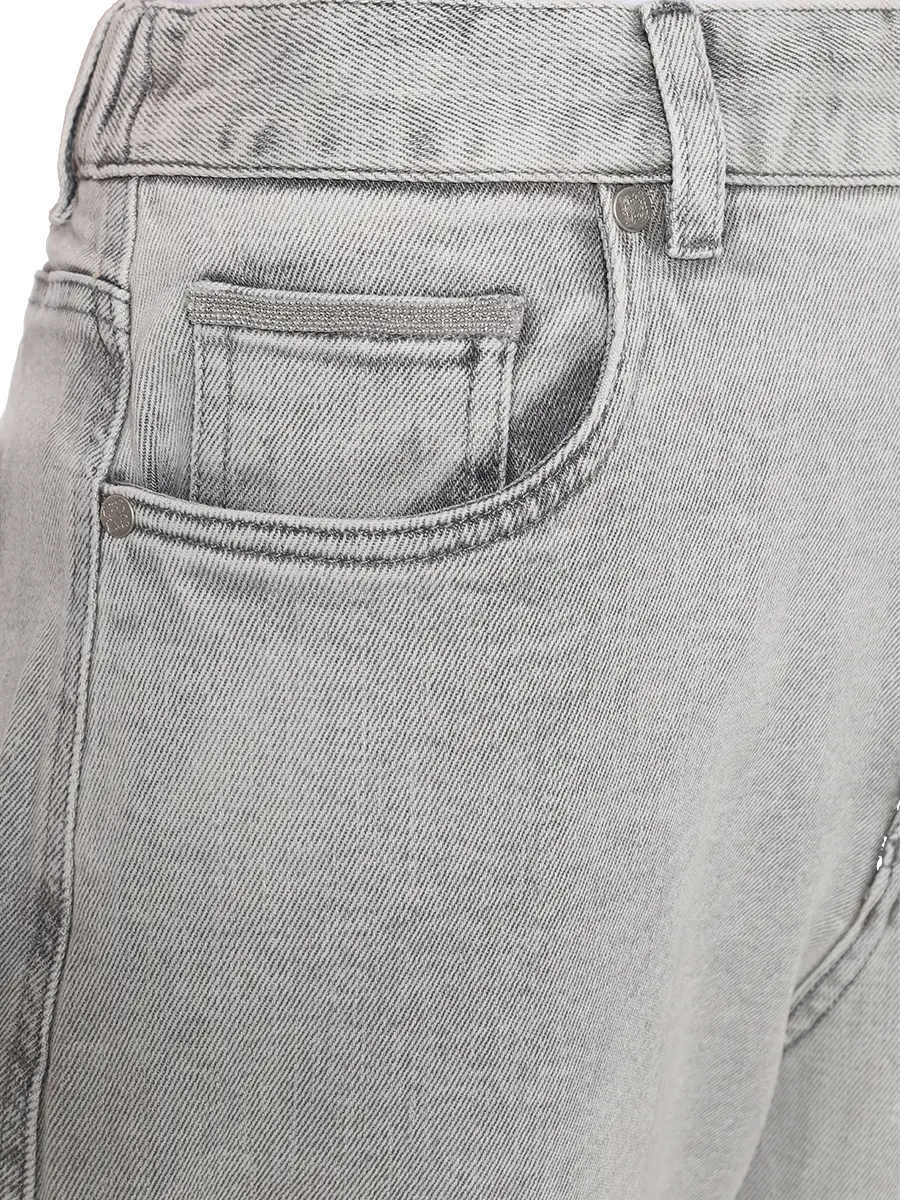 Джинсы хлопковые