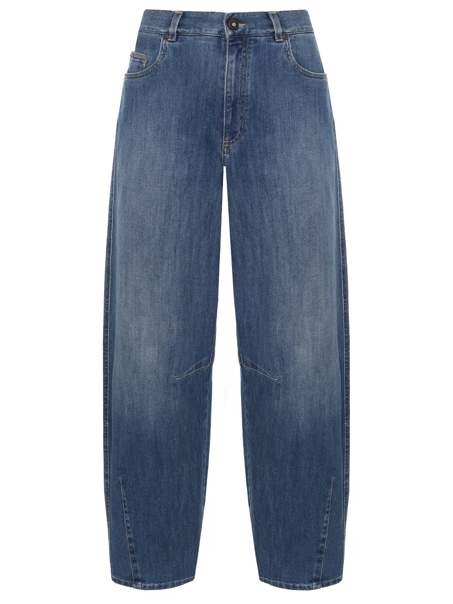 Джинсы хлопковые