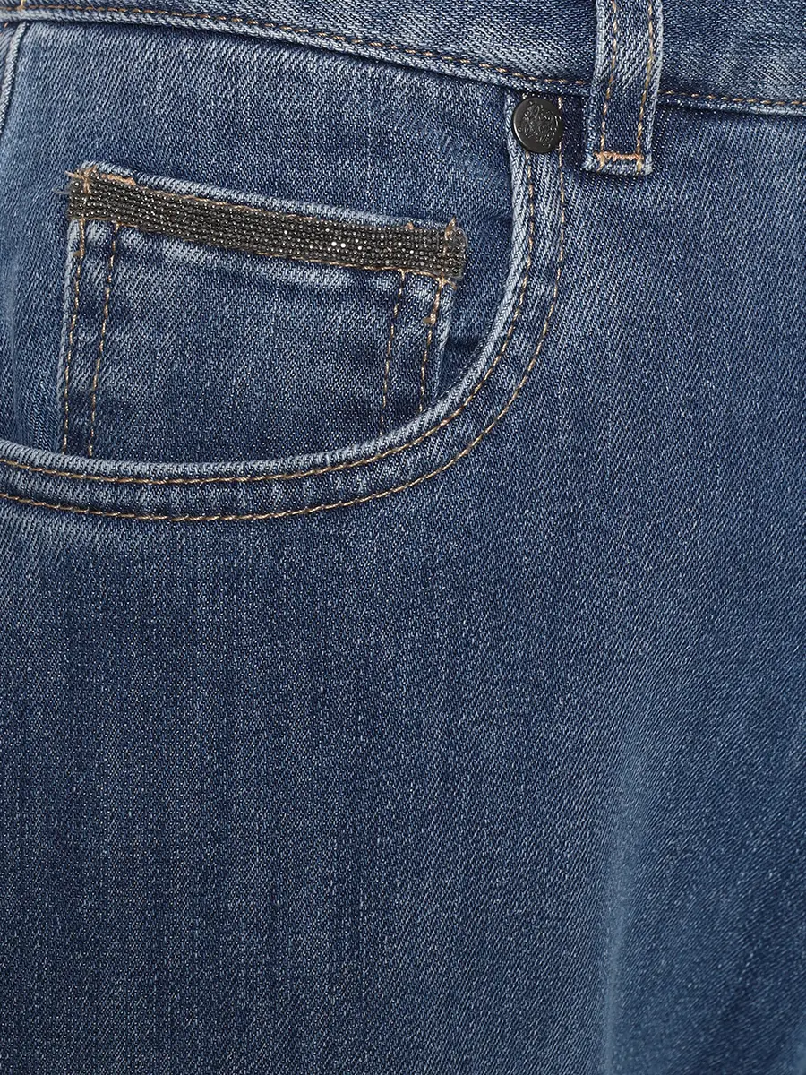 Джинсы хлопковые