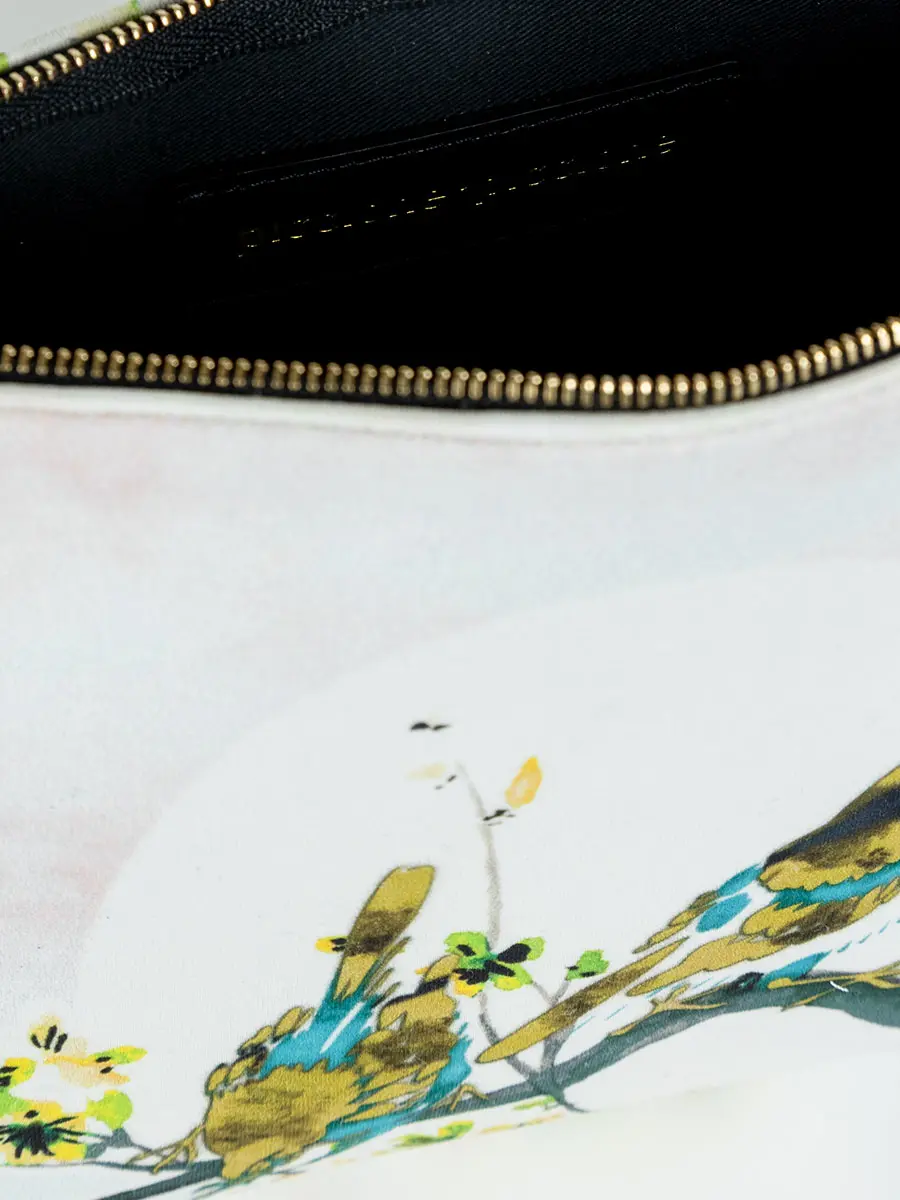 Клатч с принтом