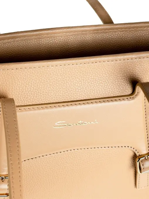 Сумка кожаная SANTONI