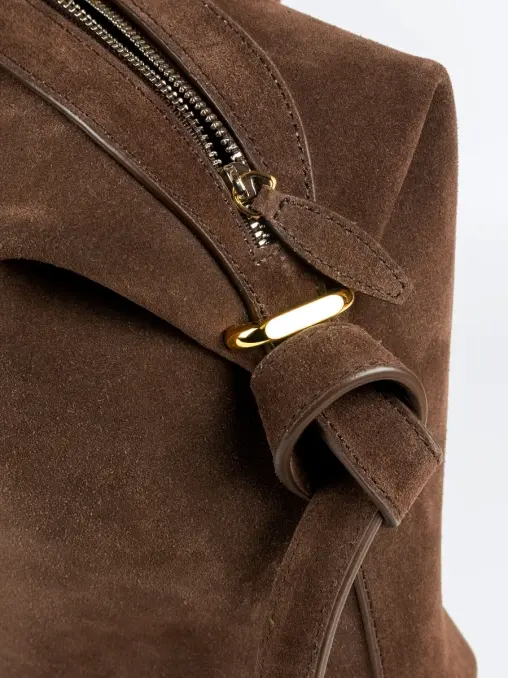 Сумка замшевая Brioche Duffle YUZEFI