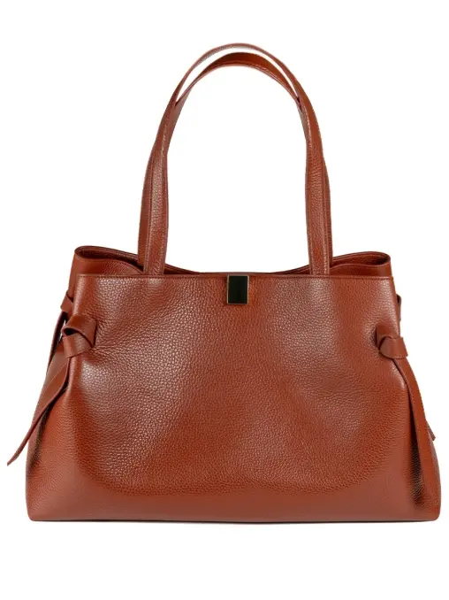 Сумка кожаная Gyoza Tote YUZEFI