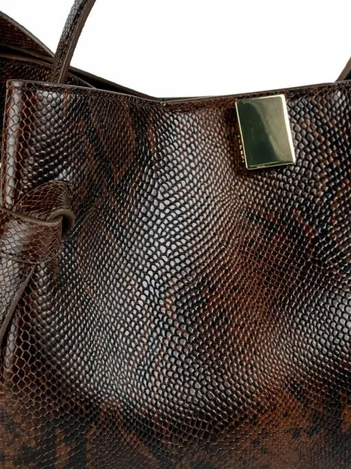 Сумка кожаная Gyoza Tote YUZEFI
