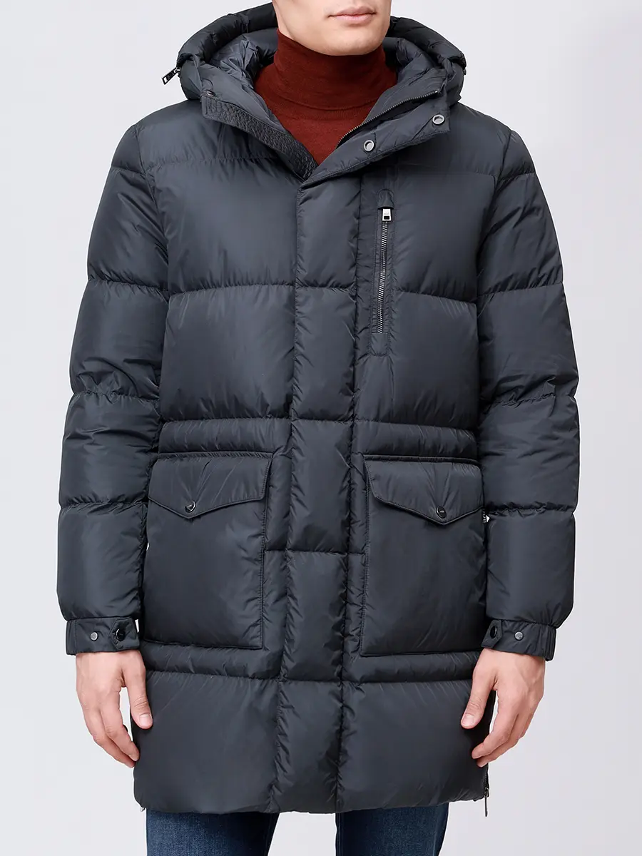 Пуховик стеганый