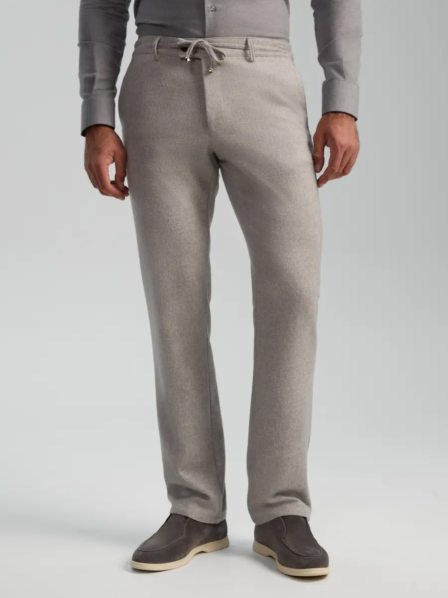 Брюки шерстяные