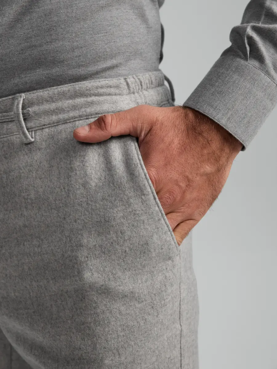 Брюки шерстяные