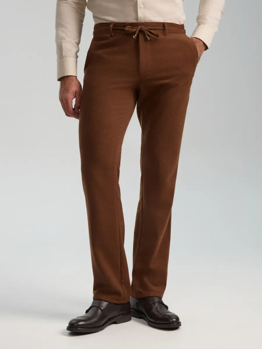 Брюки шерстяные