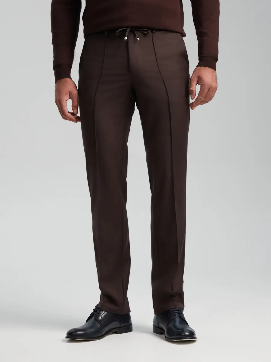 Брюки шерстяные