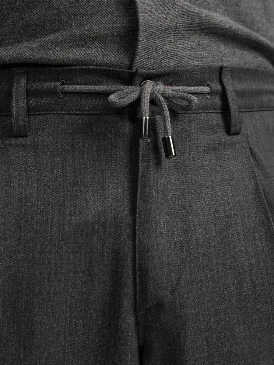 Брюки однотонные