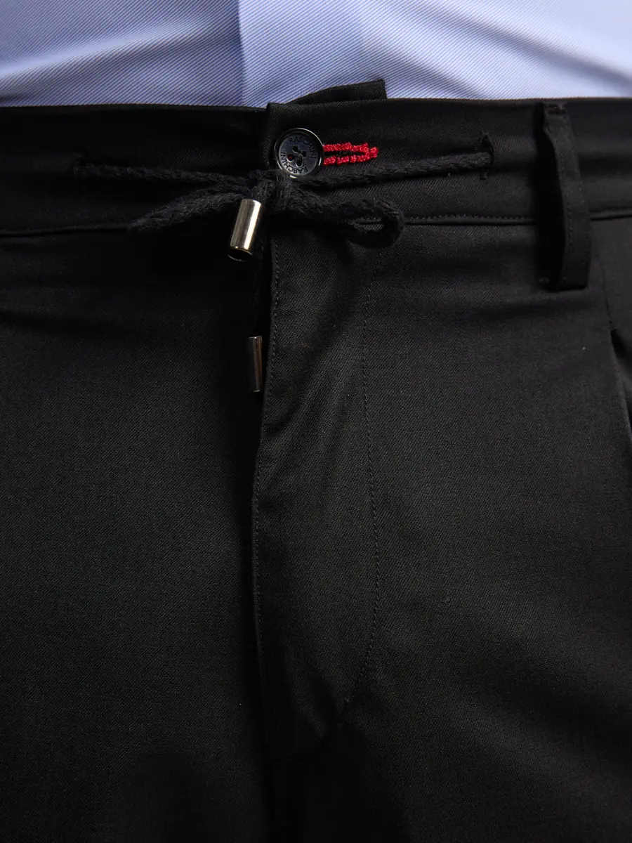 Брюки однотонные