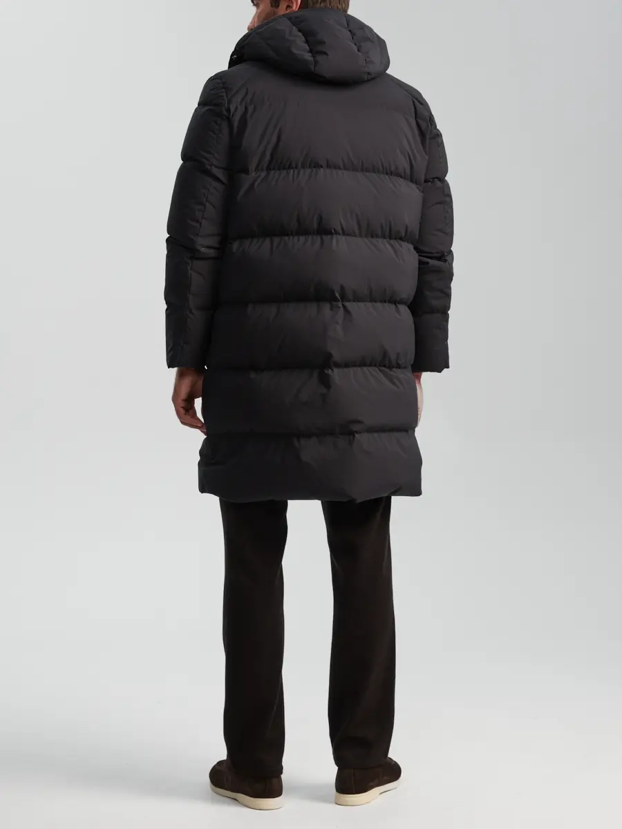 Пуховик стеганый