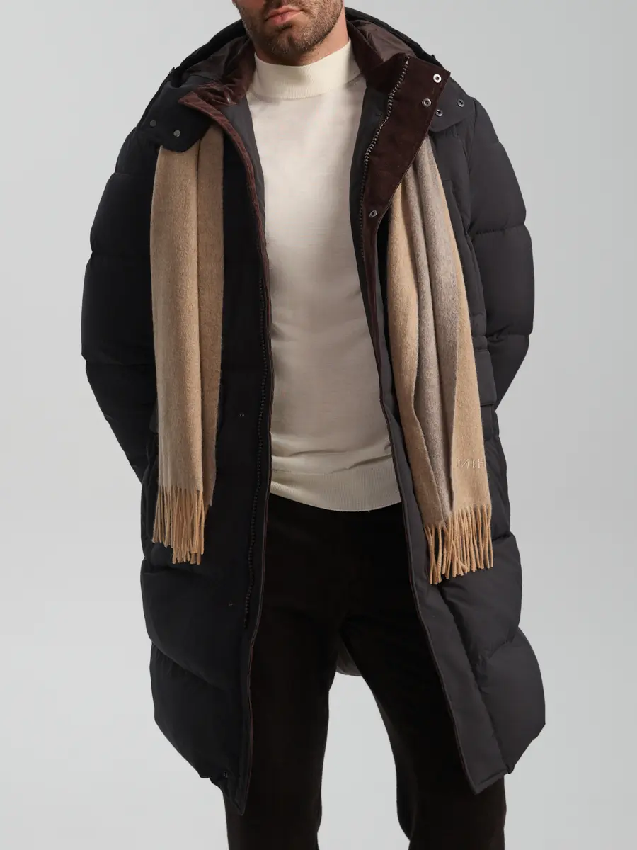 Пуховик стеганый