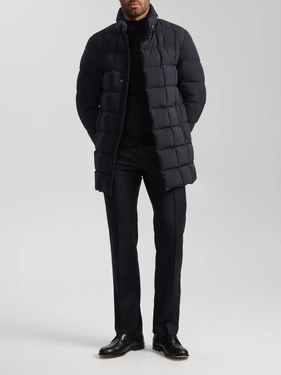 Пуховик стеганый