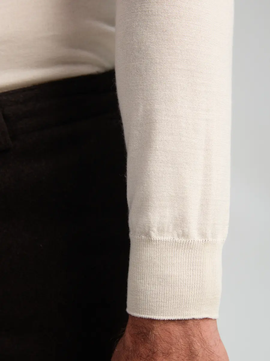 Джемпер из шерсти и шелка