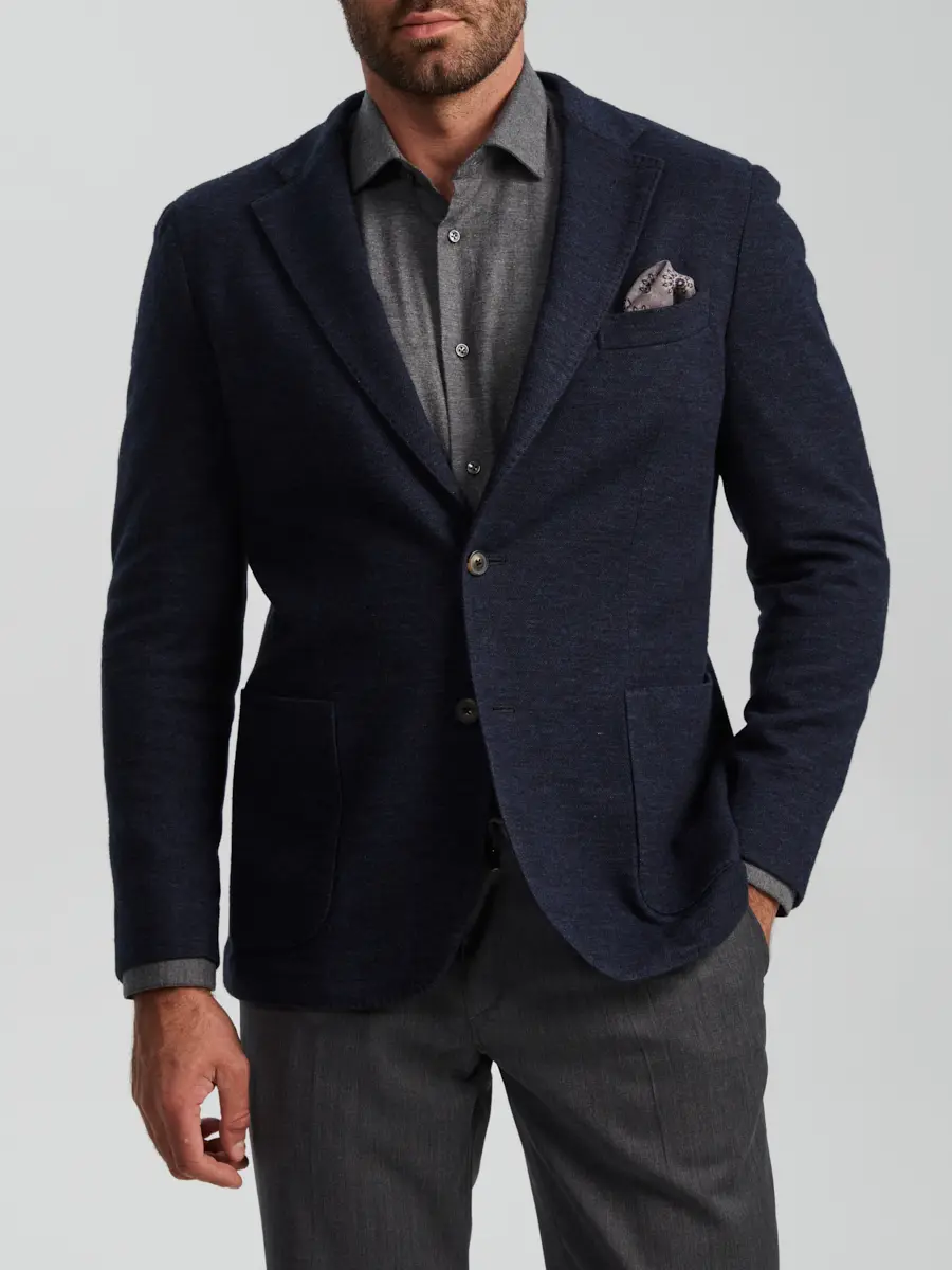 Пиджак однотонный