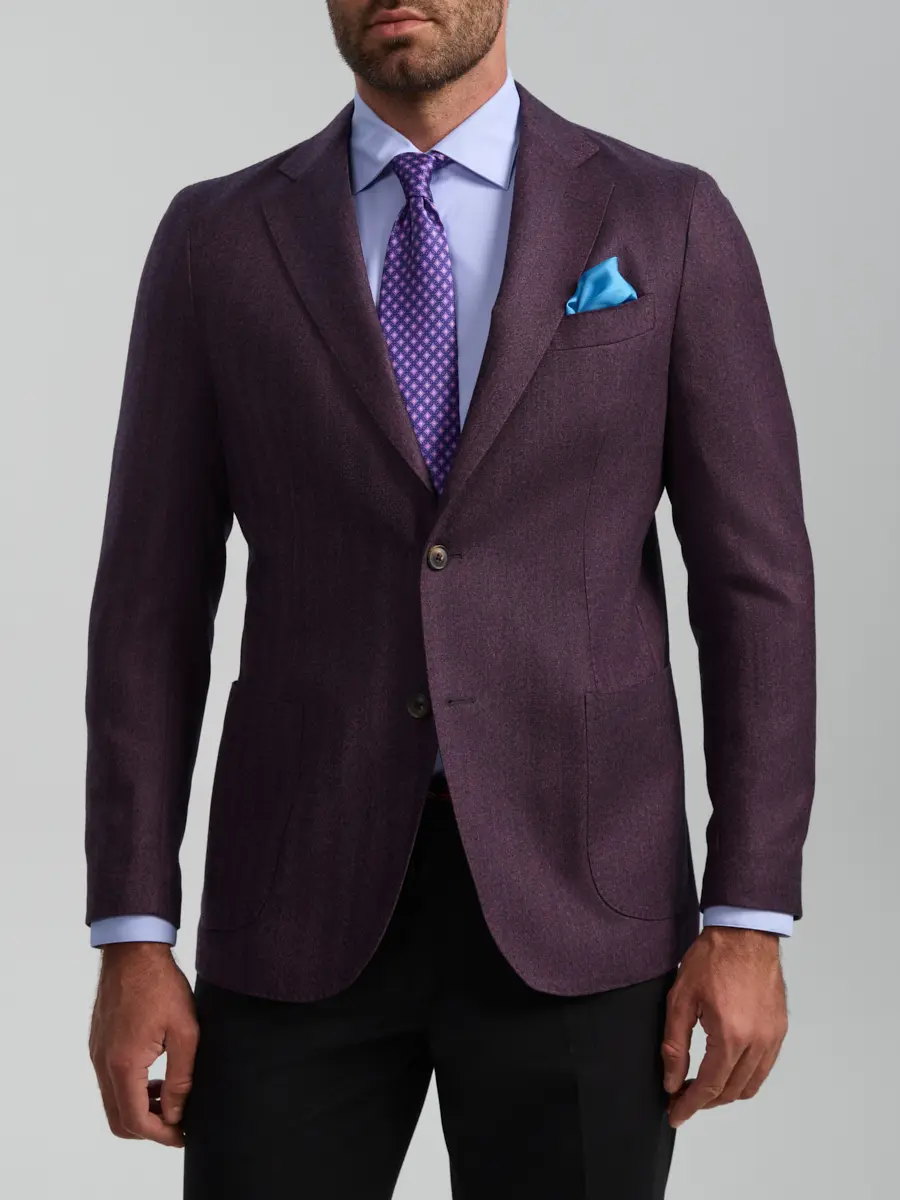 Пиджак шерстяной