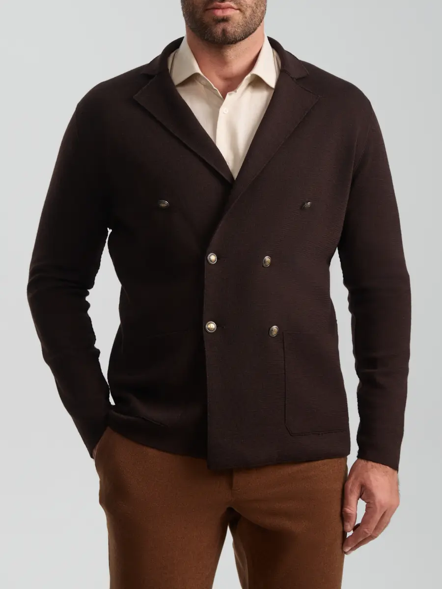 Пиджак шерстяной