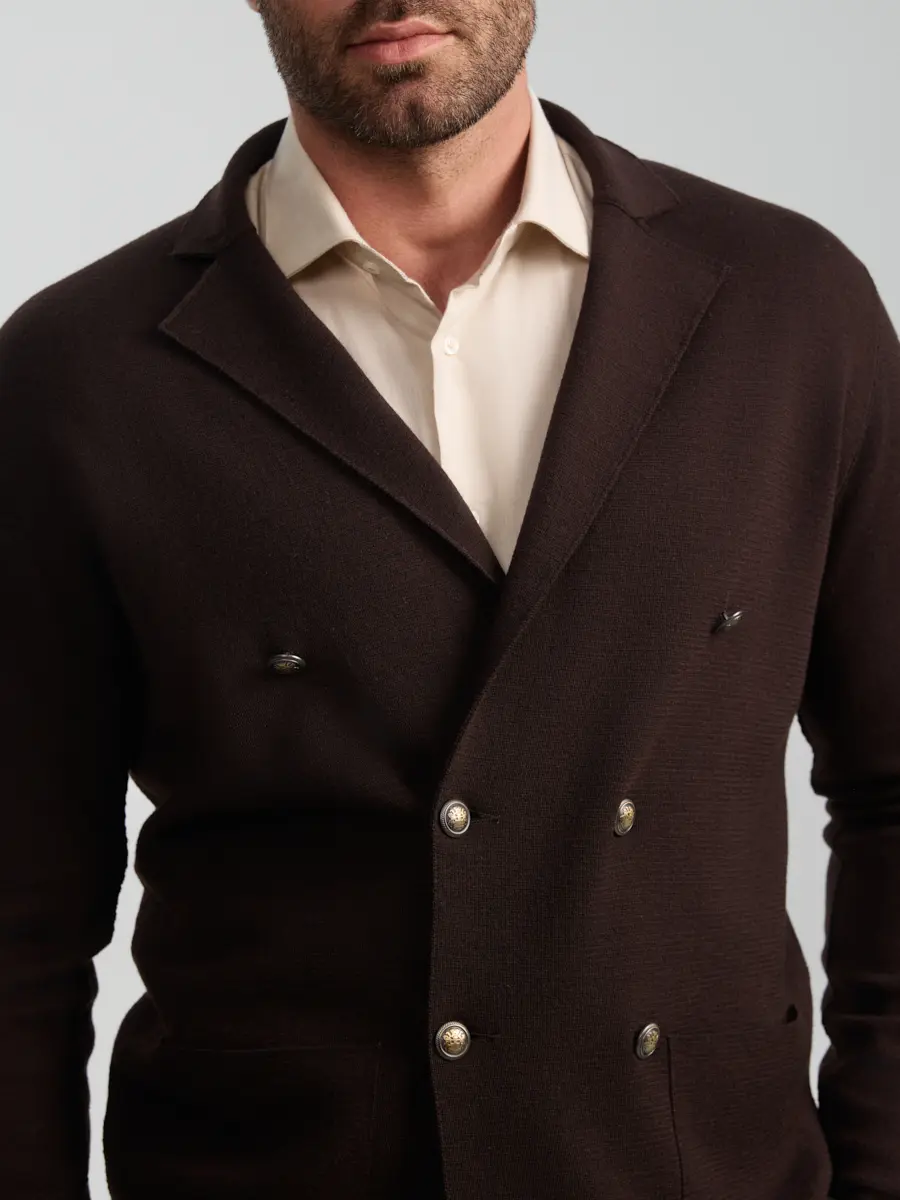 Пиджак шерстяной