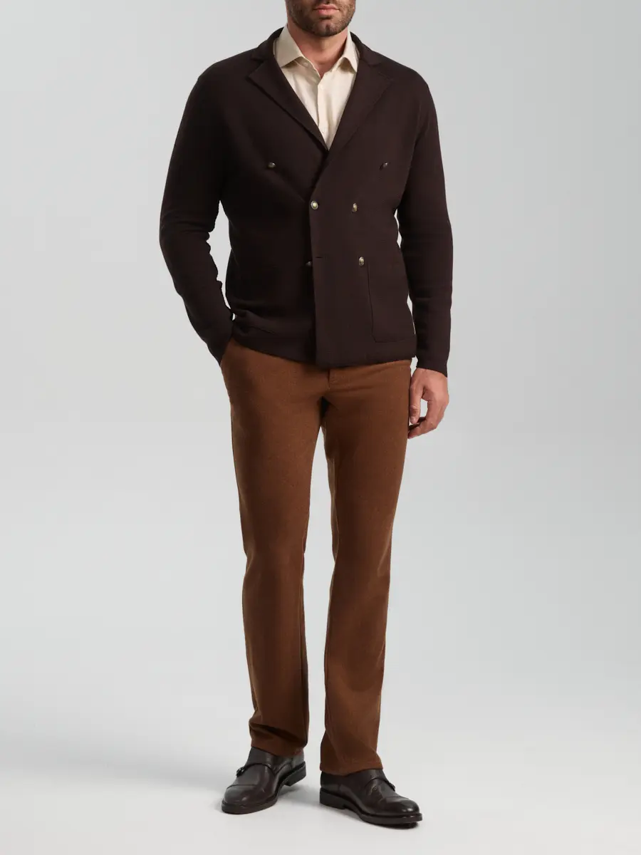 Пиджак шерстяной